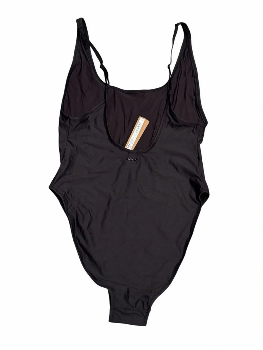 SKIMS Signature Swim Scoop Neck One-Piece | Onyx | XL | NWT